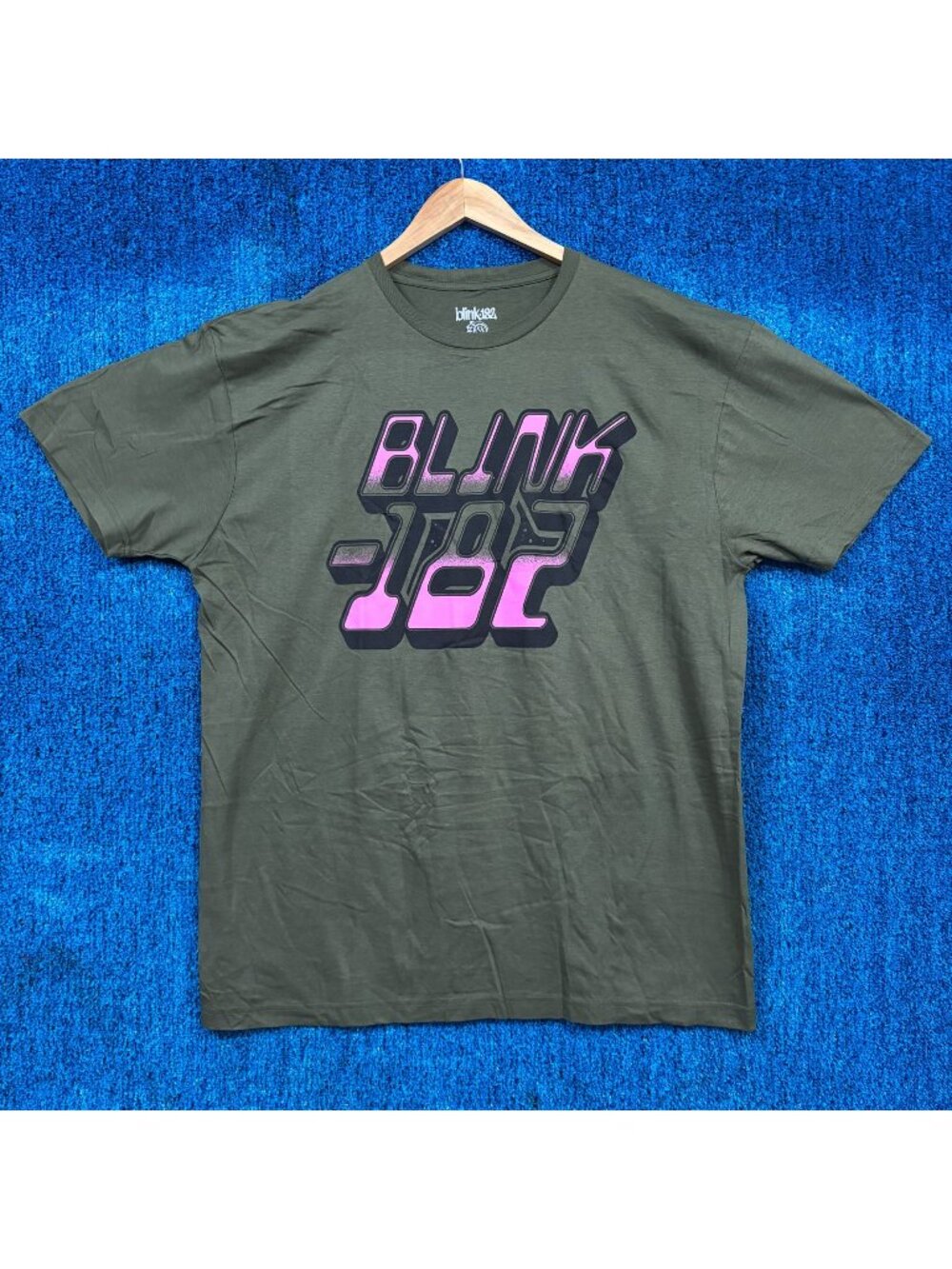 Blink-182 Green Rock T-Shirt Size Extra Large